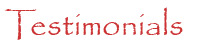 Fly Spray- Testimonials